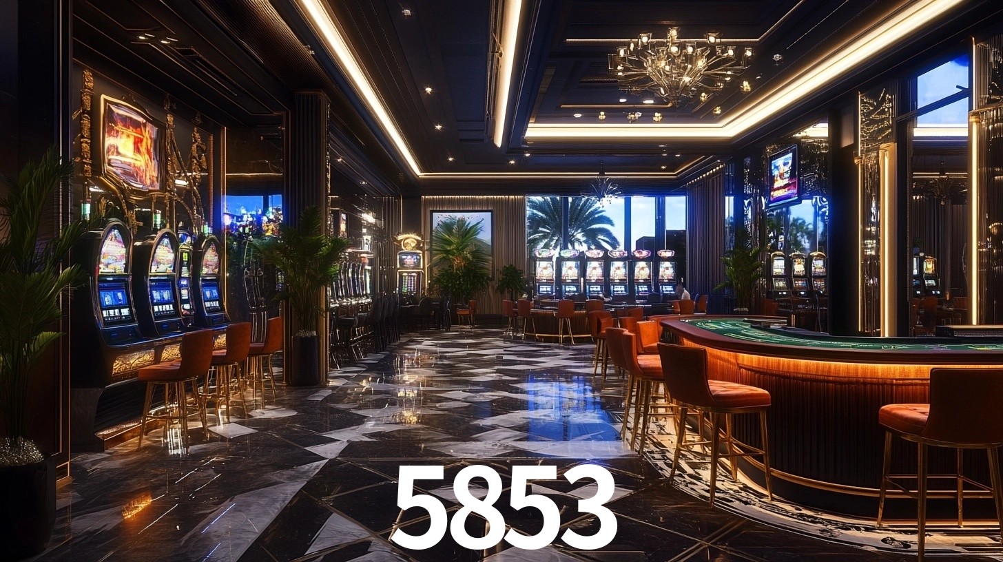 Sinta a adrenalina dos jogos de cassino com 5853